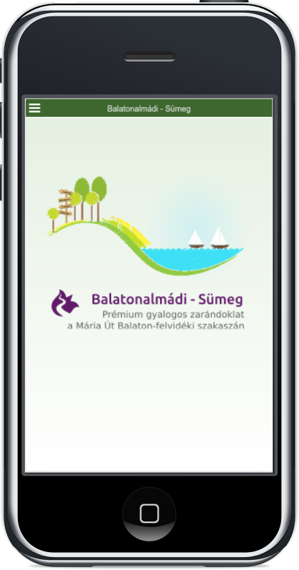 Mobil alkalmazás Balatonalmádi - Sümeg